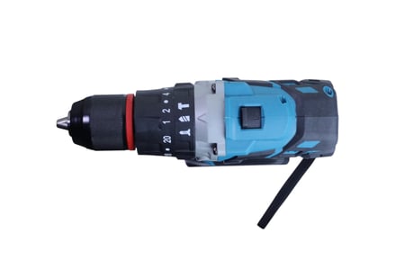 دريل لاسلكي 120 نيوتن متر | POWER TK | بطارية 20V مع طقم ملحقات متكامل بدون فحمات