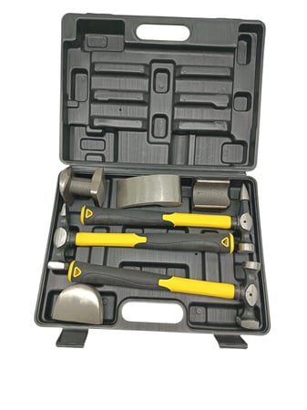 طقم عدة سمكرة يد فيبر شنطة بلاستيك