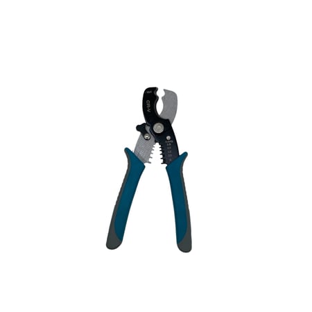 كماشة قطع كيبل 6 بوصة POWER TK دعم كامل لأسلاك AWG 16 حتى 8 شفرات مزدوجة حادة لإزالة العزل وقطع الكابلات