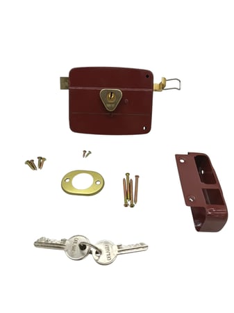 كالون باب حديد ماسورة صيني احمر 60M