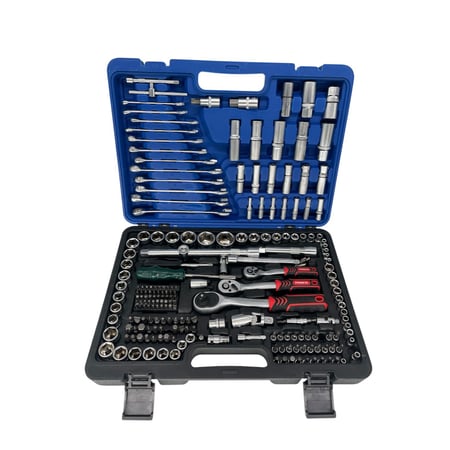 ️ طقم عدة 216 قطعة | سبائك فولاذ عالية الجودة | POWER TK