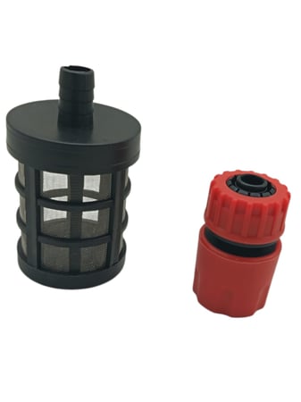 فلتر + وصلة لي مضخة