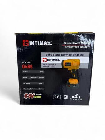 منفاخ هواء تيربو لاسلكي INTIMAX  – بطاريتين ليثيوم
