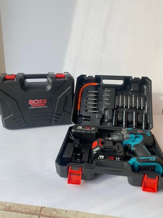 دريل شحن فك وربط احترافي – عزم 700 نيوتن | ماركة BOSS