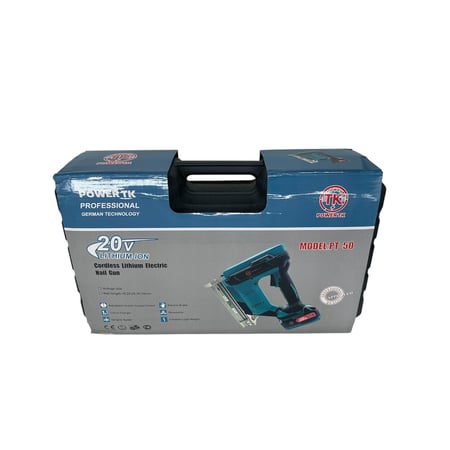 ماكينة تنجيد كهربائية | POWER TK | بدون فحمات مع بطاريتين 10 خلايا أصلية وشاحن TP