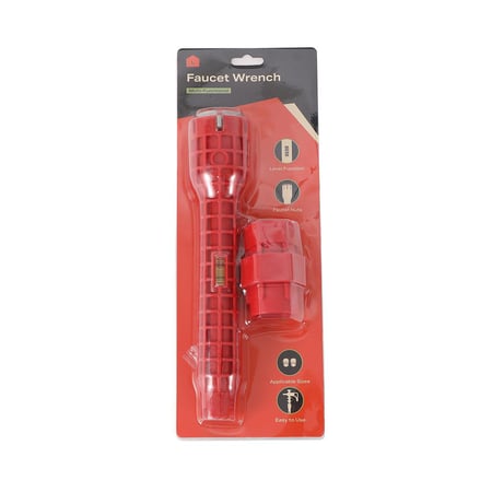 طقم مفاتيح مغسلة بلاستيك مع رؤوس