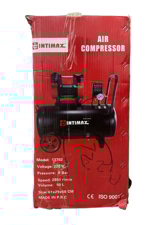 ماطور هواء مع خزان 50 لتر ماركةinteimax