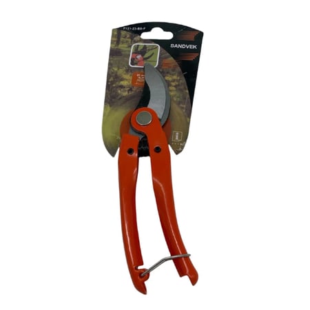 مقص اغصان برتقالي صغير 8