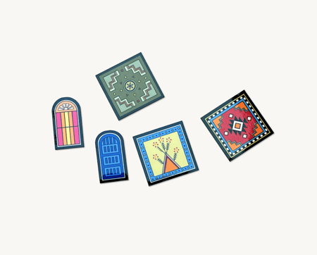 ملصقات مناطق المملكة