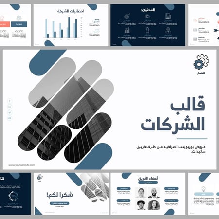 قالب الشركات