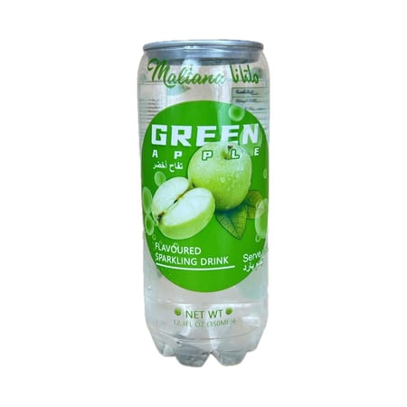 مشروب ملتانا غازي بالتفاح الأخضر