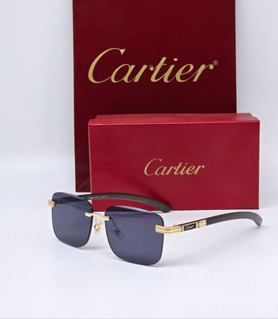 نظارة-كارتييه- خشب