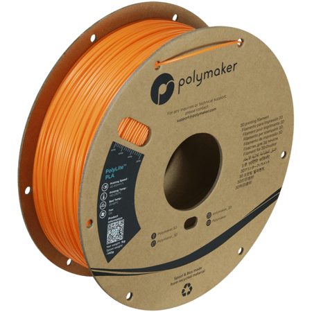 polymaker PolyLite™ PLA Orange/1.75mm/1kg