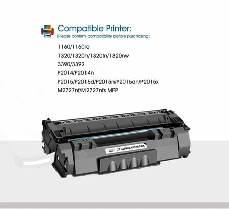 حبر طابعة hp 53A Q7553A