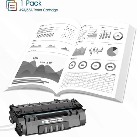 حبر طابعة hp 53A Q7553A