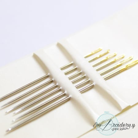 إبر يابانية عريضة-عين واسعة مقاس 1/5