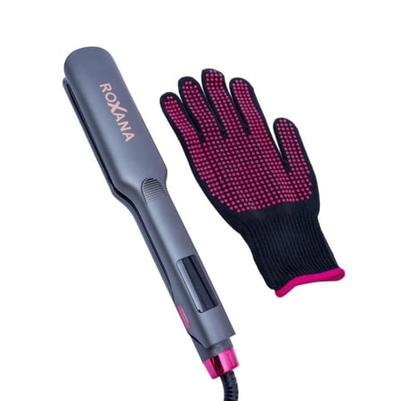 جهاز سيراميك للشعر مع القفاز