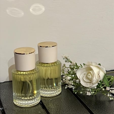 عرض (2) عطر فرنسي مزيجه الفريد من الزهور النادرة رائحة أنيقة تعكس أناقتك