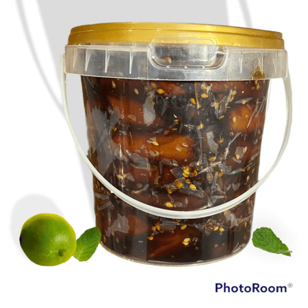 سطل شفاف صفري بيشة 2 كيلو