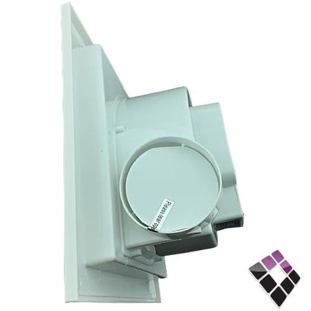 مروحة شفط سقف ديكور LUXIFY ماطور نحاس 10" 25×25 رقم EF10S