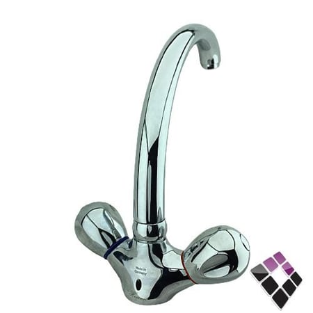 خلاط مغسلة شجرة عادي هزنت HESANIT الماني موديل FANTOM مع هراب