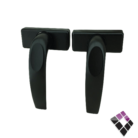 يد كيلون باب المنيوم KANA يني لون أسود رقم KA-61301-BLACK