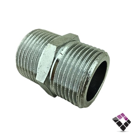 نبل نحاس مطلي كروم ثقيل جنرال GENERAL Fittings ايطالي مقاس 1"