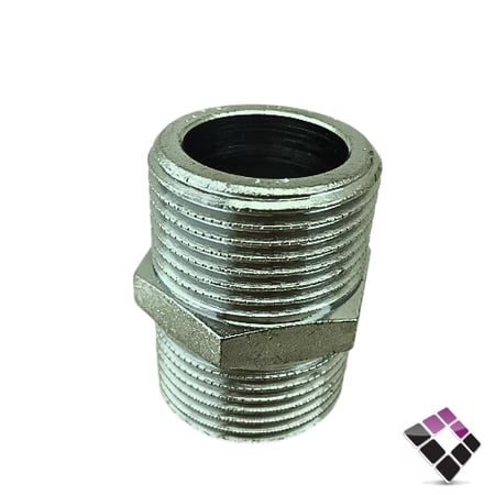 نبل نحاس مطلي كروم ثقيل جنرال GENERAL Fittings ايطالي مقاس 1"
