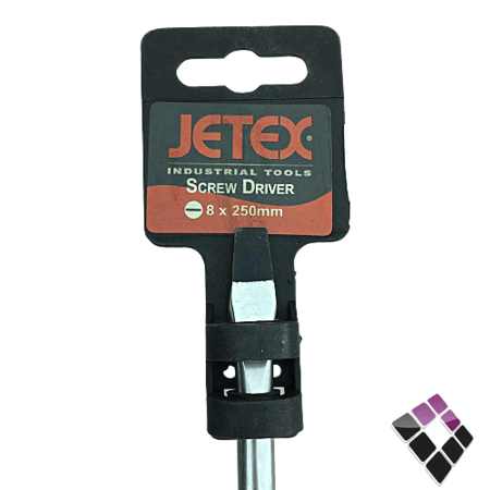 مفك JETEX صيني رأس مغناطيس - يد ربل عادي + مقاس 250×8