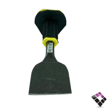 ازميل عريض 2" صيني مسكة ربل لون أسود + أصفر