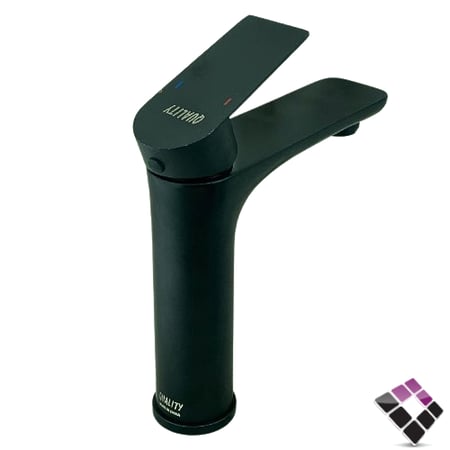 خلاط مغسلة شجرة 1خرم أتمتيك QUALITY صيني لون أسود مسكة عريضة رقم 10088000