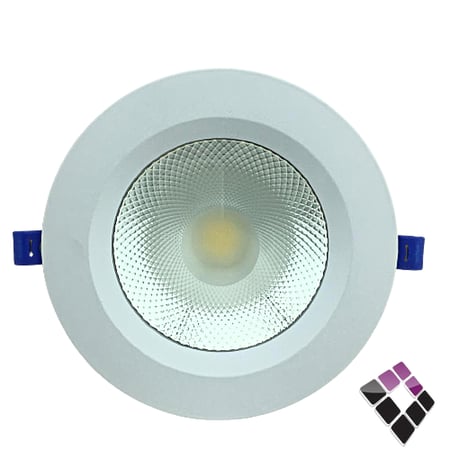 كشاف LED اسبوت داخلي متحرك إضاءة 3000Kأصفر 2"×7سم KODAK صيني شريحة SMD شفاف ترنس مدمج 7W رقم KDLA-SMD-7-3000