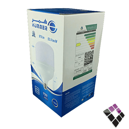 لمبة LED كبسولة درام همر HUMMER صيني إضاءة 3000K أصفر 18W رقم HU2075/18W/3000K