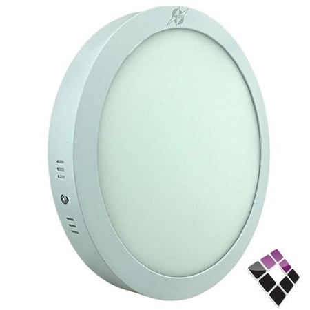 كشاف  LED  لطش خارجي NASCO مدور جرم ابيض إضاءة أصفر30W رقم 3-6238***