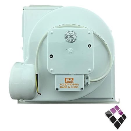 مروحة شفط سقف مستعار ديكور بلاستيك M Z صيني 12 أنش مخرج اللي 4" شبك 33×33 PD-12***