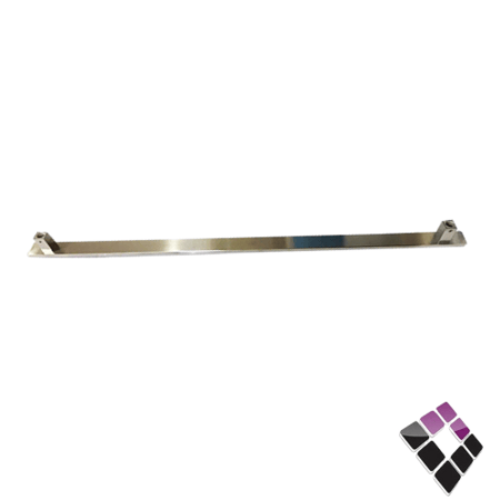 مسكة مقبض باب أستيل 304 طول 100 سم JEWEL جويل صيني لون فضي مطفي رقم SSPH1985-40*10*100-SSS304...رقم الصنف (1116187)