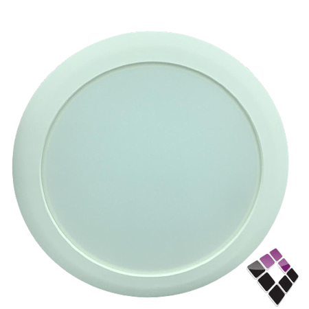 كشاف خارجي LED لطش عدسة SMD مثلج مدمج NEW POWER صيني إضاءة أبيض 6500K مقاس 8" 24W...رقم الصنف (235311835)