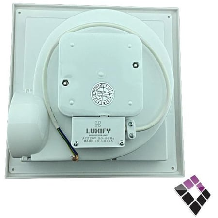 مروحة شفط سقف ديكور LUXIFY ماطور نحاس 10" 25×25 رقم EF10S