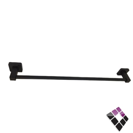 علاقه مناشف مفرد مديل مربع اسود مطفي صيني ORISA رقم M59 Blsck.