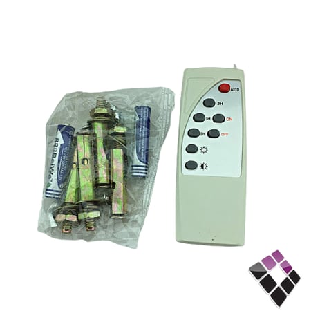 كشاف كبس فلود LED يعمل على الطاقة الشمسية SOLAR WATT صيني مع ريموت إضاءة أبيض 300W رقم SW-B2300