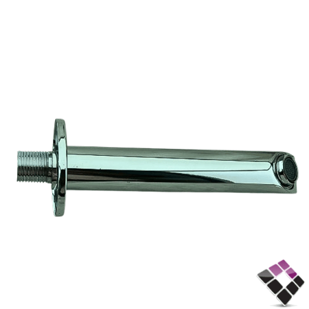 صباب ماء خلاط دش دفن مخفي 1 خط نحاس مطلي كروم دائري 16 سم MODERN الماني رقم P1105