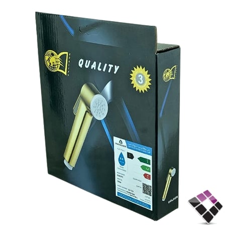 شطاف ذهبي موديل قروهي الماني تمبيستا ضغط فوق ثقيل QUALITY صينى رقم 7723