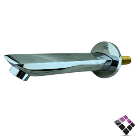 صباب ماء خلاط دش دفن مخفي كروم خط واحد GROHE طول 18.5 سم رقم 1325510D/1325001