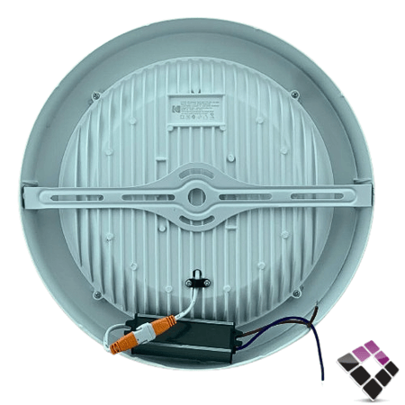 كشاف LED خارجي لطش عدسة COB كوب KODAK إضاءة 6500Kأبيض 30 سم 12"×40W رقم KSPL-COB-40-6500