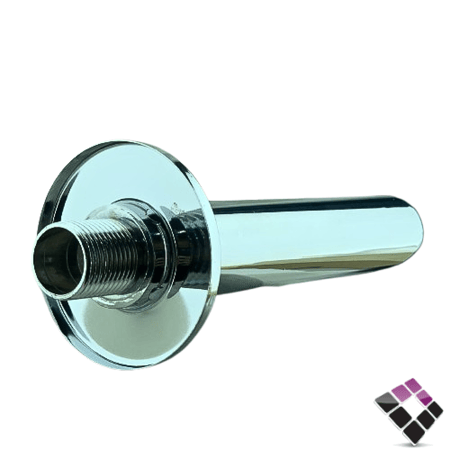 صباب ماء خلاط دش دفن مخفي 1 خط نحاس مطلي كروم دائري 16 سم MODERN الماني رقم P1105