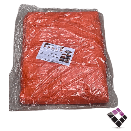 شراع STG++Sipro هندي برتقالي ثقيل جدا سماكة 150GSM مقاس 10×10