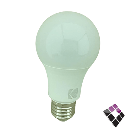 لمبة LED كروي A3 كوداك KODAK صيني موديل SMD-A60 إضاءة أبيض 9W رقم KL-9-6500