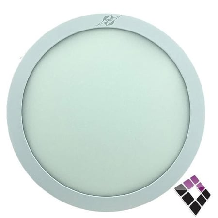كشاف  LED  لطش خارجي NASCO مدور جرم ابيض إضاءة أصفر30W رقم 3-6238***