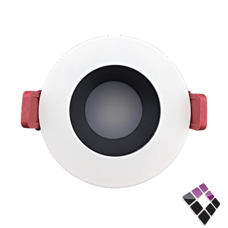 كشاف LED اسبوت داخلي مانع توهج ضاءة 4000K كريمي 2"×7سم LUZ صيني شريحة SMD ثابت 8W  رقم C104