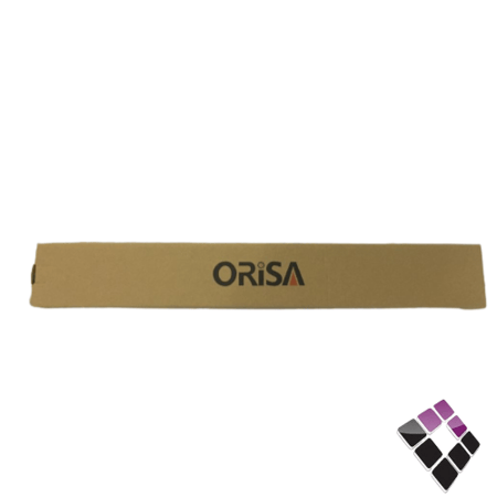 علاقه مناشف مفرد مديل مربع اسود مطفي صيني ORISA رقم M59 Blsck.